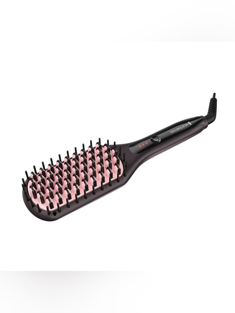 Remington Pro Heated Smoothing Brush Professional Pearl Ceramic 450 F High Heat